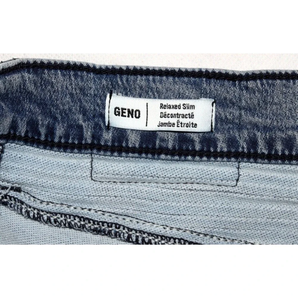 True‎ Religion Geno Relaxed Slim Moto Men's Shorts Size 42 Thrashed Distressed